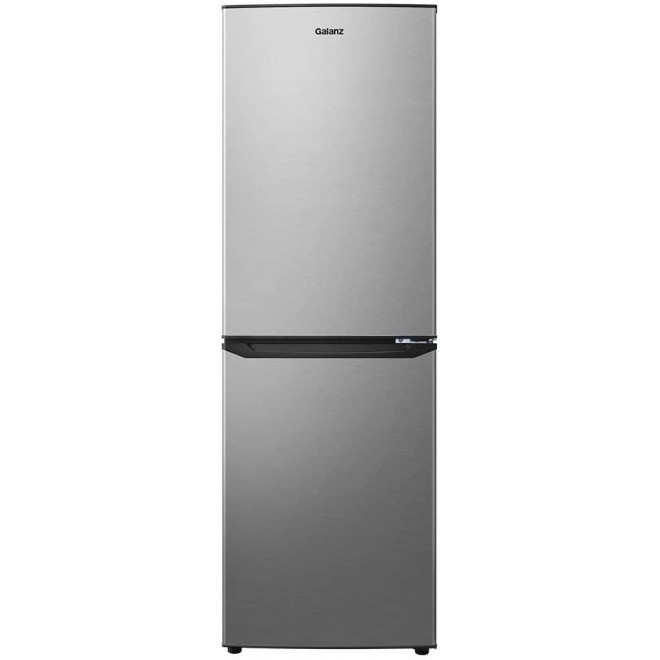 Galanz GLR74BS1E04 Bottom Refrigerator, Adjustable Mechanical Thermostat with True Freezer, Versatile Door Storage, 7.4 Cu.Ft, Stainless Steel Look