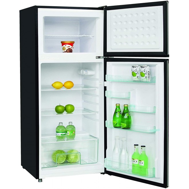Frigidaire EFR751, 2 Door Apartment Size Refrigerator with Freezer, 7.2 cu ft, Platinum Series, Stainless Steel, 7.5