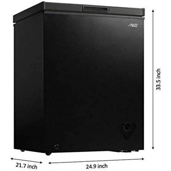 Arctic King Chest Freezer 5 cu ft (Black)