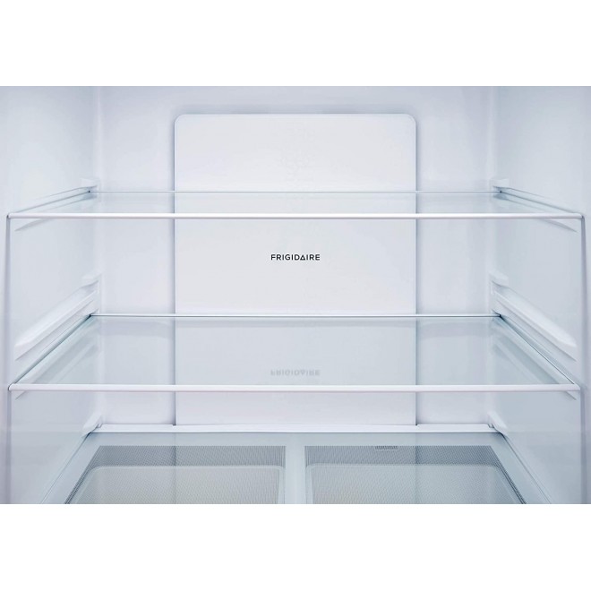 Frigidaire 17.4 Cu. Ft. 4 Door Refrigerator in Brushed Steel with Adjustable Freezer Storage