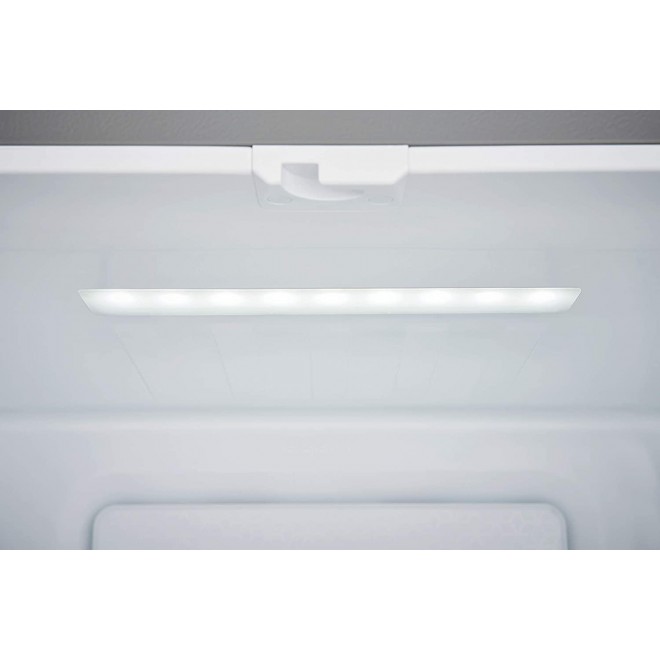 Frigidaire 17.4 Cu. Ft. 4 Door Refrigerator in Brushed Steel with Adjustable Freezer Storage