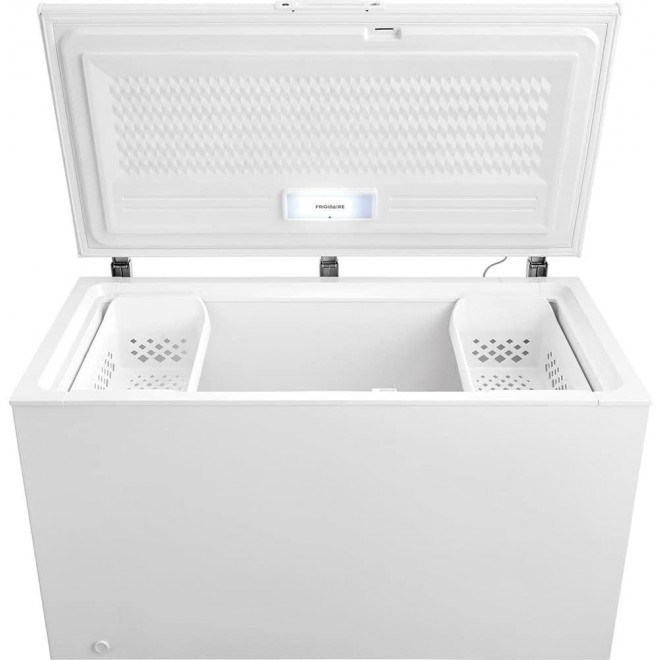 Frigidaire FFFC15M4TW 56 Inch Freezer with 14.8 cu. ft. Capacity, Manual Defrost, CSA Certified in White