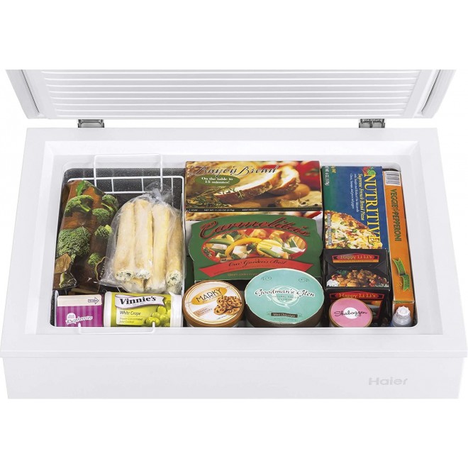 Haier HF50CW20W 5.0 cu. ft. Capacity, White Chest Freezer