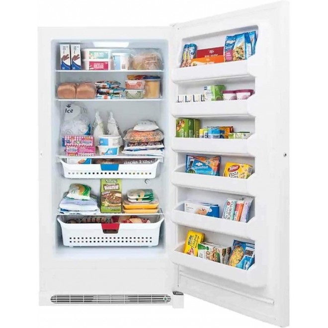 Frigidaire FFFU20F1UW 20 CF Upright Freezer Frost Free LED - White