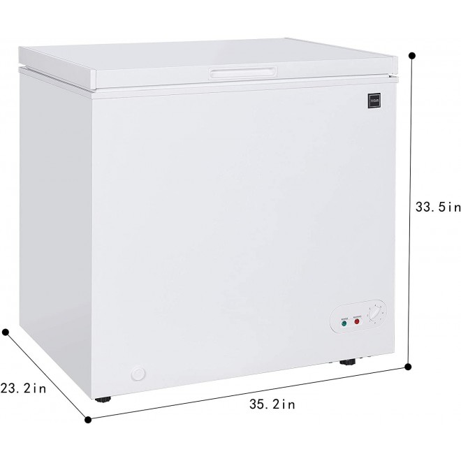 RCA FRF472 Chest Freezer, 7.1 Cubic Feet, White