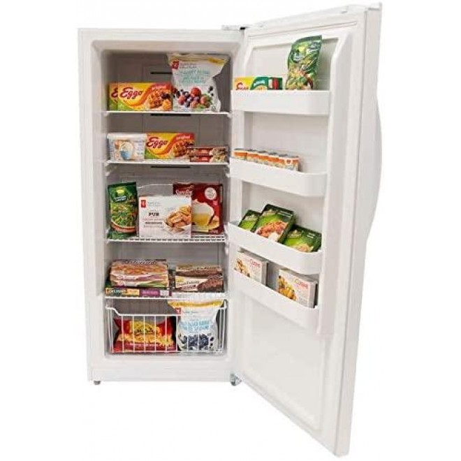 Danby Energy Star 13.8-Cu. Ft. Upright Convertible All Fridge/All Freezer in White