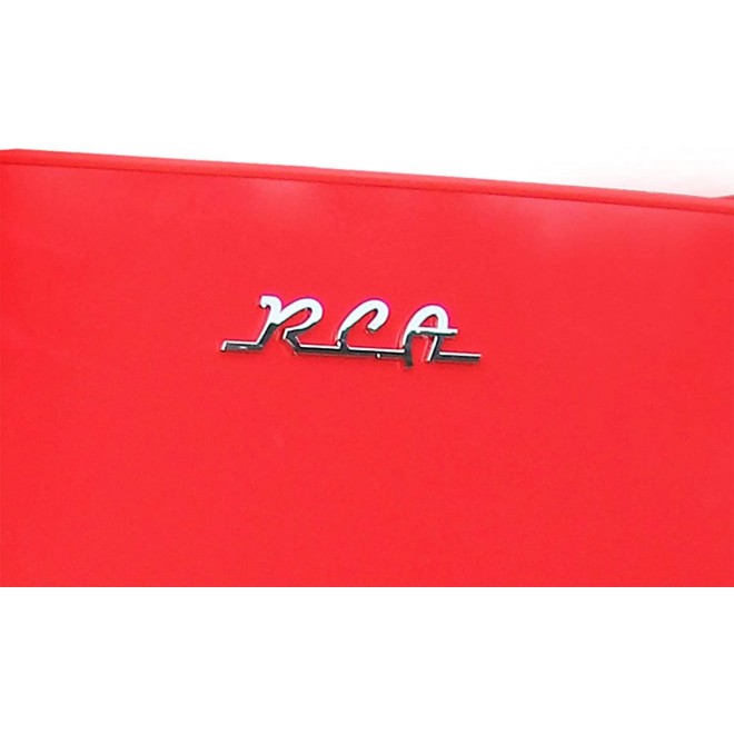 RCA RFR786-RED 2 Door Apartment Size Refrigerator with Freezer, 7.5 cu. ft, Retro Red