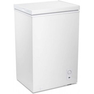 SWHOME Chest Freezer Compact - 2.7/5.0 Cu.ft Small Deep Freezer Spare Freezer with Free-Standing Door Adjustable Thermostat Removable Basket
