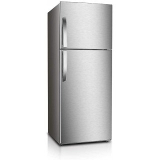 Premium 7.1 Cu. ft. Frost Free Top Freezer Refrigerator in Stainless Steel Look