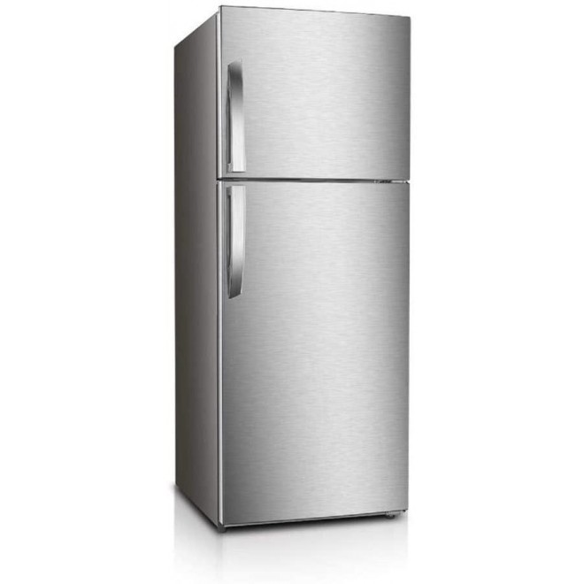 Premium 7.1 Cu. ft. Frost Free Top Freezer Refrigerator in Stainless Steel Look