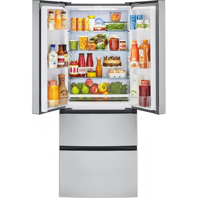 Haier 15-Cu.-Ft. French-Door Refrigerator 28