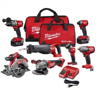 Milwaukee 2997-27 M18 FUEL 7-Tool Combo Kit Milwaukee 2997-27 M18 FUEL 7-Tool Combo Kit