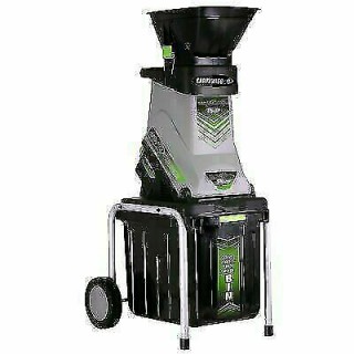 Earthwise GS70015 15 Amp Garden Corded Electric Chipper/Shredder with Collection Bin