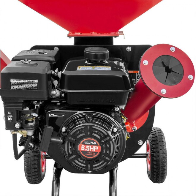 XPUSA 6.5HP Heavy Duty 212cc  Powered 3:1 Pro Wood Chipper Shredder w/ Wheel
