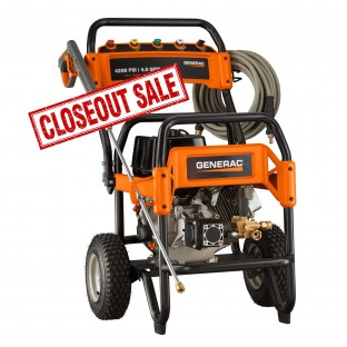 Generac 9488 - 4200 PSI 4.0 GPM Pro Pressure Washer | Hose + 5 nozzles | 49 ST. Generac 9488 - 4200 PSI 4.0 GPM Pro Pressure Washer | Hose + 5 nozzles | 49 ST.