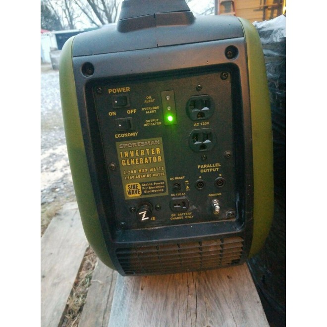 Sportsman 2200 Watt Dual Fuel Inverter Generator for Sensitive Electronics