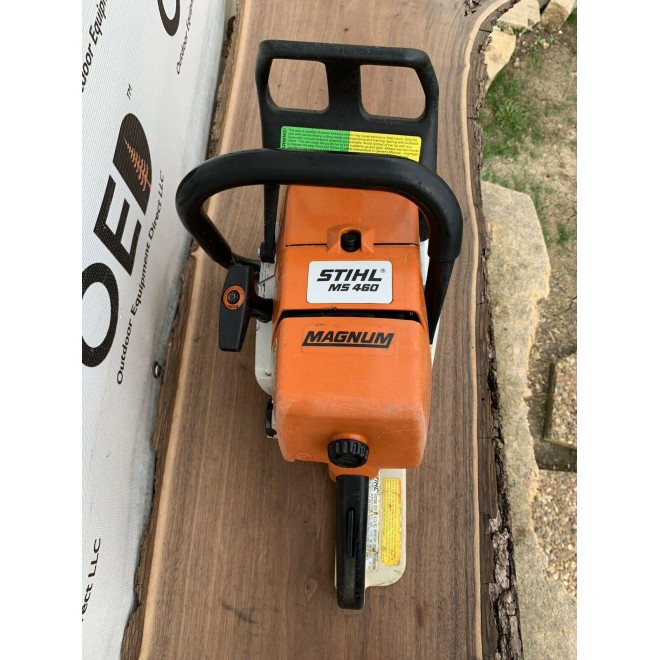 Stihl MS460 Magnum Chainsaw Powerhead / 77cc Pro Saw -Look Vid & Read  FAST SHIP