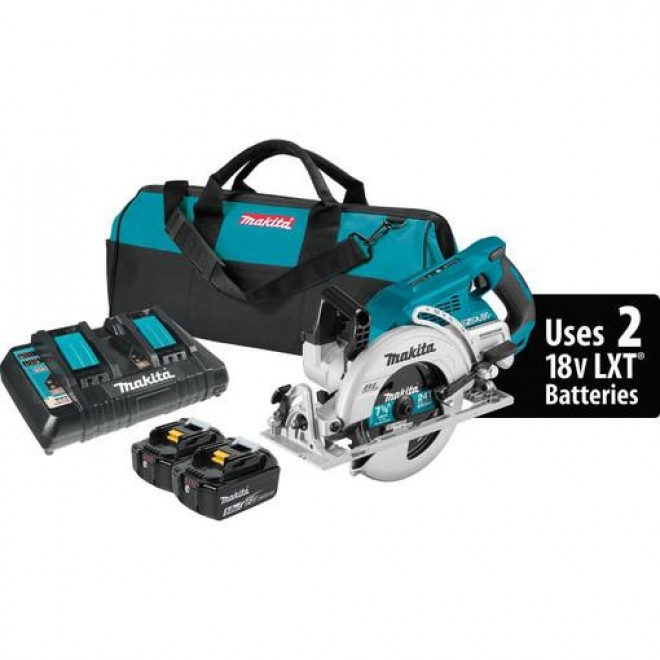 Makita XSR01PT 18V X2 LXT Li-Ion (36V) Brushless Cordless Rear Handle 7-1/4