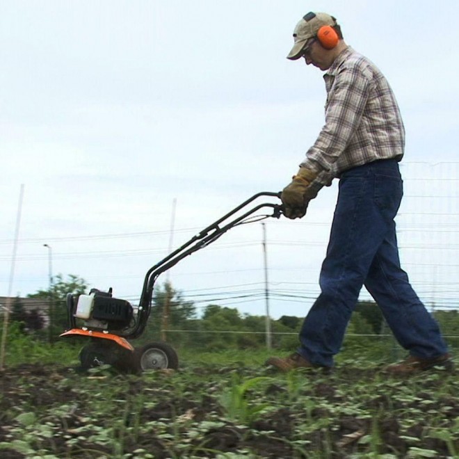 Powermate 10 in. 43cc  2-Cycle Cultivator PCV43