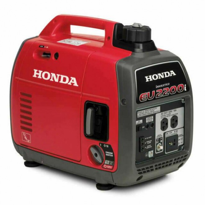 Honda Super Quiet EU2200I 2 200w Portable Inverter Generator