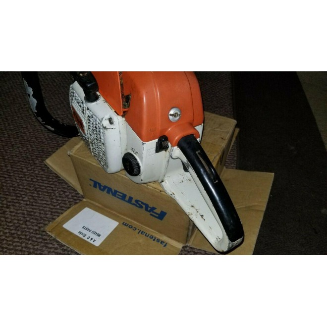 Vintage Stihl 028 WB Chainsaw Power Head runs good used chainsaw