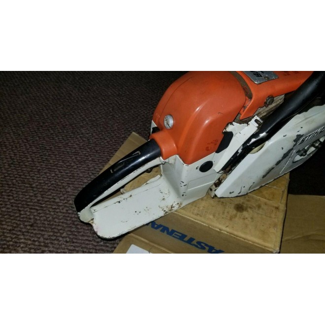 Vintage Stihl 028 WB Chainsaw Power Head runs good used chainsaw