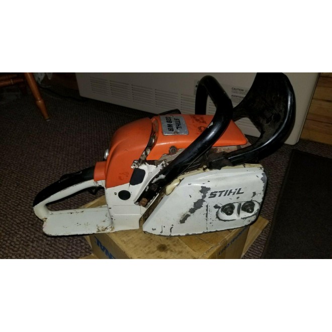 Vintage Stihl 028 WB Chainsaw Power Head runs good used chainsaw