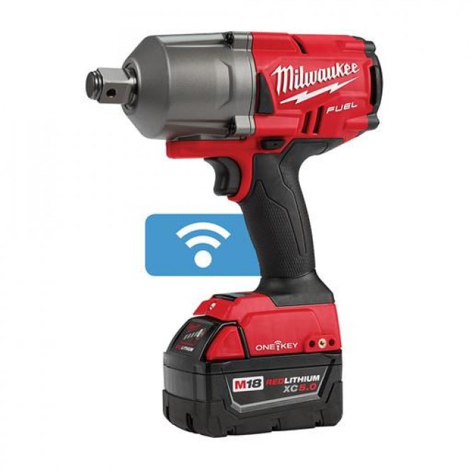Milwaukee 2864-22 M18 FUEL ONE-KEY High Torque Impact Wrench 3/4