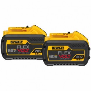 DeWalt DCB609-2 20/60V MAX Flexvolt Li-Ion Battery Dual Pack DeWalt DCB609-2 20/60V MAX Flexvolt Li-Ion Battery Dual Pack