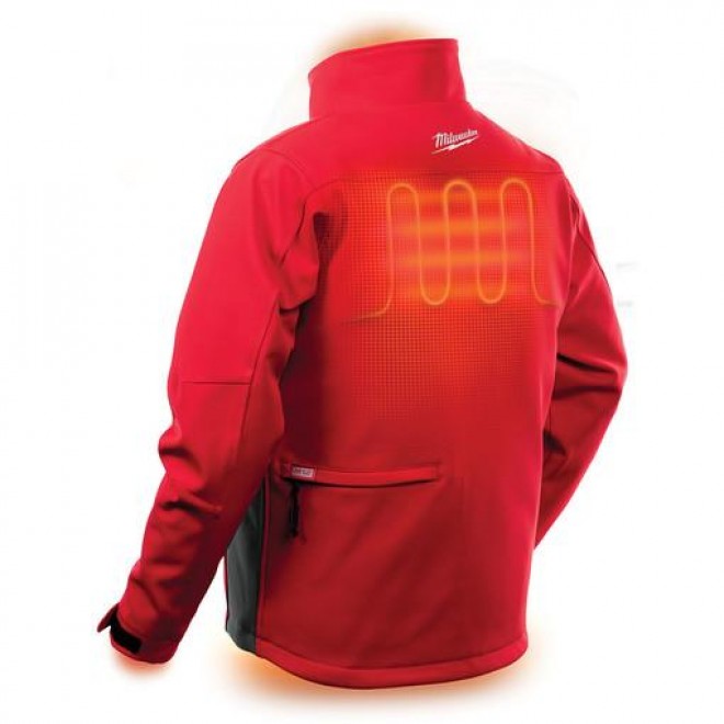 Milwaukee 202R-21L M12 Heated TOUGHSHELL Jacket Kit Large, Red