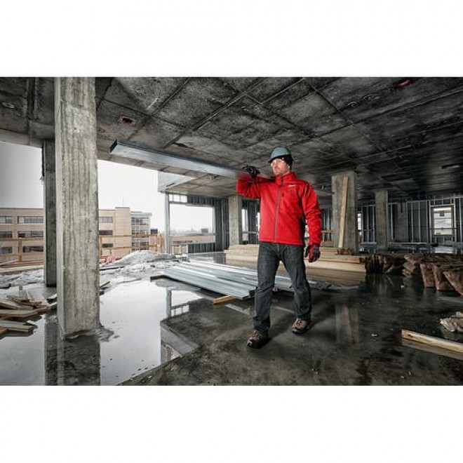 Milwaukee 202R-21L M12 Heated TOUGHSHELL Jacket Kit Large, Red