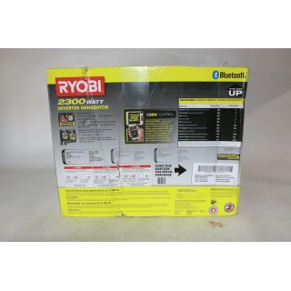 Ryobi RYI2300 2300-Watt oline Powered Bluetooth Inverter Generator