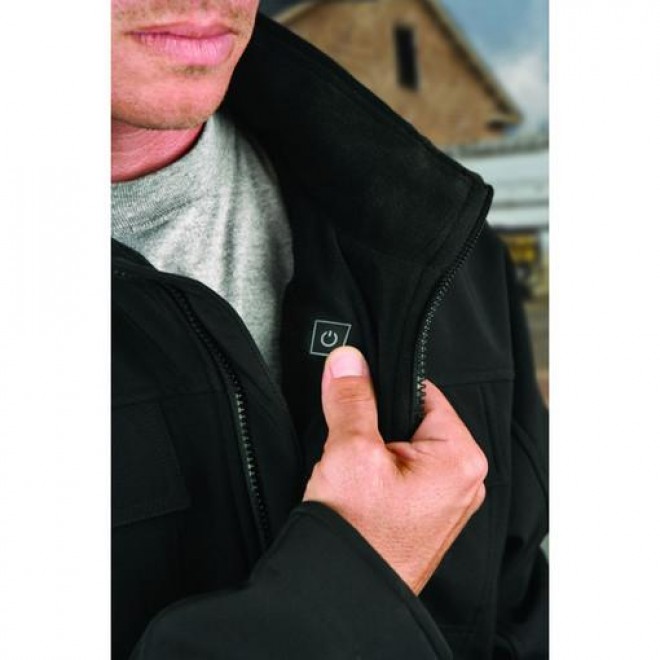 DeWalt DCHJ060ABD1-M Heated Soft Shell Jacket, Black, M