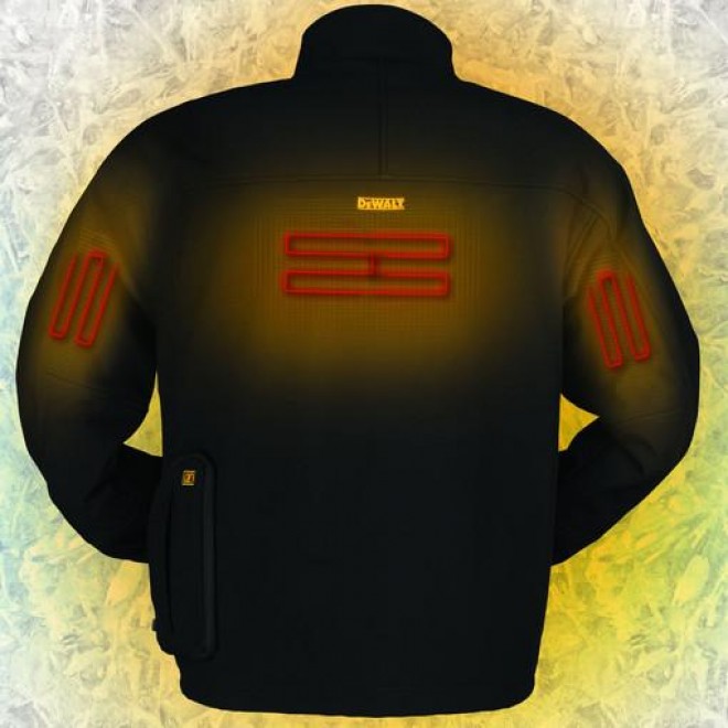 DeWalt DCHJ060ABD1-M Heated Soft Shell Jacket, Black, M