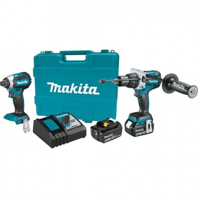 Makita XT267T 18V LXT 2 Pc. Combo Kit (5.0Ah)