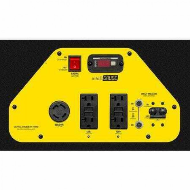 Power Equipment 100231 5500 Watt Dual Fuel RV Ready Portable Generator