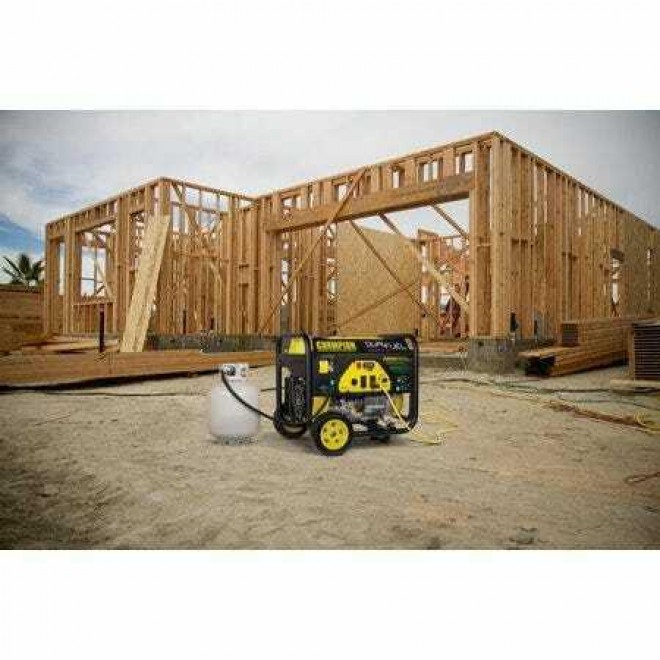 Power Equipment 100231 5500 Watt Dual Fuel RV Ready Portable Generator