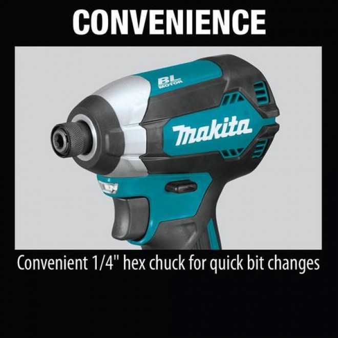 Makita XDT131 18V LXT Brushless Cordless Impact Driver Kit (3.0Ah)