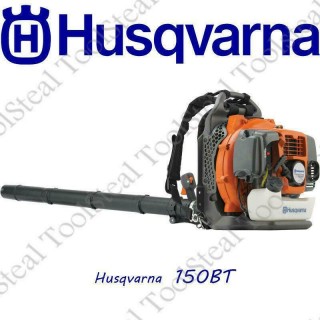 Husqvarna 150BT 50cc 2 Cycle  Leaf Backpack Blower with Harness (Recon)