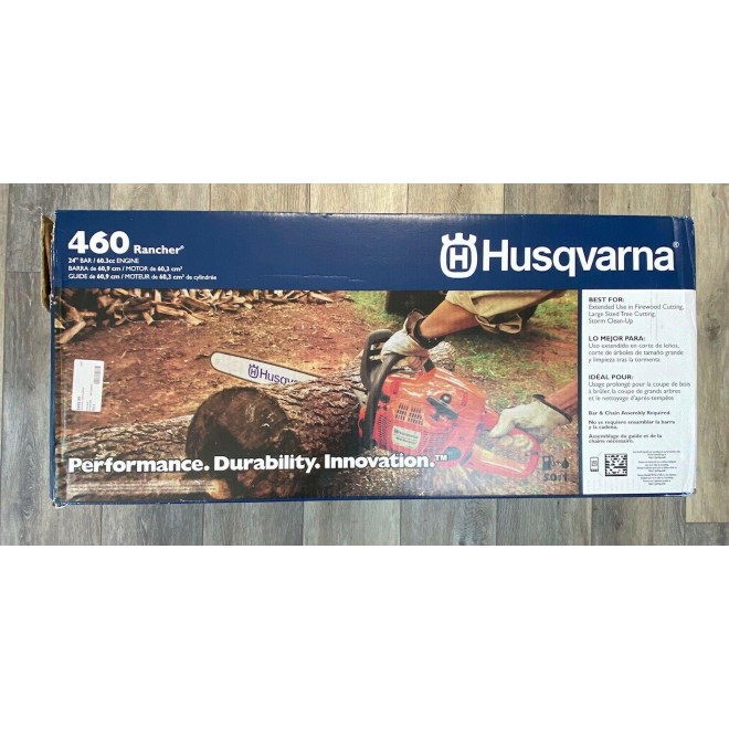 Husqvarna 460 Rancher 24 in. 60.3cc 2-Cycle  Chainsaw
