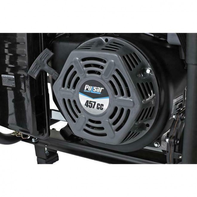 Pulsar G12KBN 12000W Dual Fuel Portable Generator - Space Gray