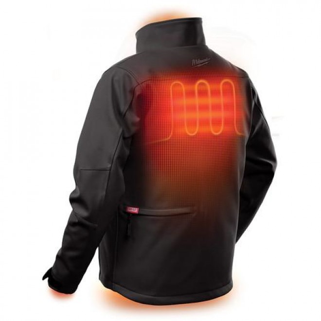 Milwaukee 202B-20L M12 Heated TOUGHSHELL Jacket Only Large, Black