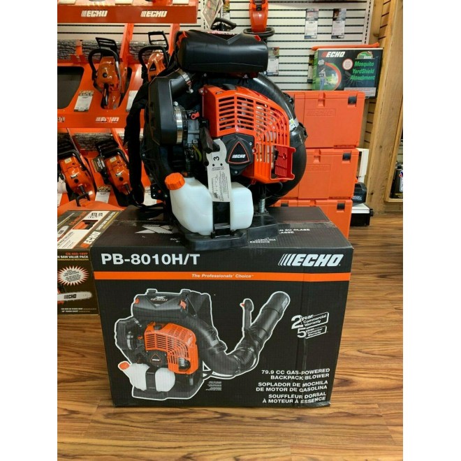 NEW ECHO PB-8010H/T 79.9cc 211 MPH 1071 CFM  Backpack Blower w/ Tube Throttle